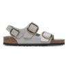 Milano Big Buckle in pelle naturale verniciata