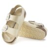 Milano Big Buckle in pelle naturale verniciata