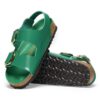 Milano Big Buckle in pelle naturale verniciata