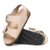 Milano Big Buckle in pelle naturale verniciata