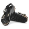 Milano Big Buckle in pelle naturale verniciata