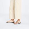 Milano Big Buckle in pelle naturale verniciata