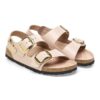 Milano Big Buckle in pelle naturale verniciata