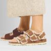 Milano con Big Buckle in pelle naturale di montone oliata