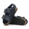Milano con Big Buckle in pelle naturale di montone oliata