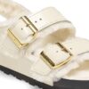 Milano Shearling Pelle naturale-Shearling lucida Ecru Milano Shearling Pelle naturale-Shearling lucida Ecru