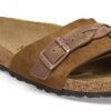 Oita in pelle scamosciata intrecciata Mink Oita in pelle scamosciata intrecciata Mink