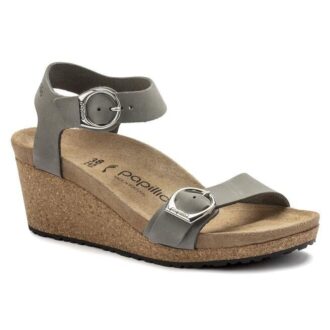 Pelle nabuk Soley grigio tortora