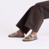 Pelle naturale dell’Arizona con Big Buckle, oliata