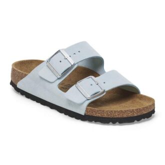 Pelle scamosciata Arizona Blu chiaro