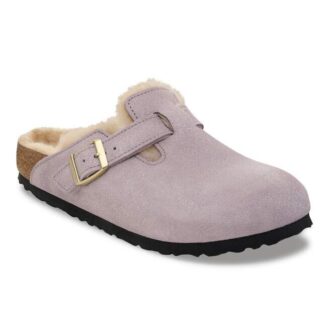 Pelle scamosciata Boston con pelliccia