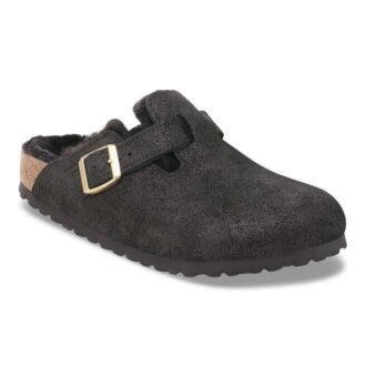 Pelle scamosciata Boston con pelliccia