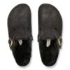 Pelle scamosciata Boston con pelliccia Pelle scamosciata Boston con pelliccia