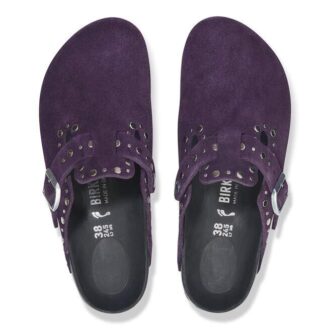 Pelle scamosciata Boston Rivet