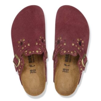 Pelle scamosciata Boston Rivet