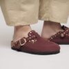 Pelle scamosciata Boston Rivet Pelle scamosciata Boston Rivet