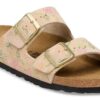 Pelle scamosciata con logo Arizona Rivet