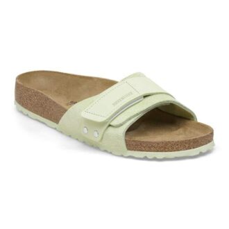 Pelle scamosciata Oita color lime sbiadito