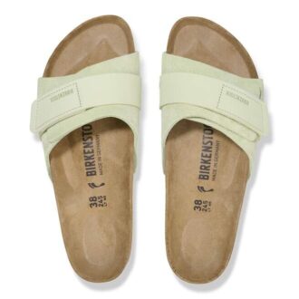 Pelle scamosciata Oita color lime sbiadito
