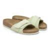 Pelle scamosciata Oita color lime sbiadito Pelle scamosciata Oita color lime sbiadito