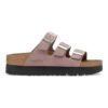 Piattaforma Florida Flex in pelle nabuk