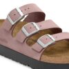 Piattaforma Florida Flex in pelle nabuk