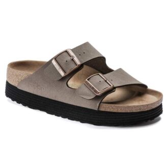 Platforma Arizona Birko-Flor vegano in nabuk