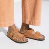 Soft Footbed Arizona in pelle nabuk Soft Footbed Arizona in pelle nabuk