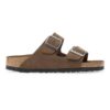 Soft Footbed Arizona in pelle scamosciata color tè scuro Soft Footbed Arizona in pelle scamosciata color tè scuro