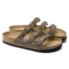 Soft Footbed Florida in pelle oliata marrone tabacco Soft Footbed Florida in pelle oliata marrone tabacco