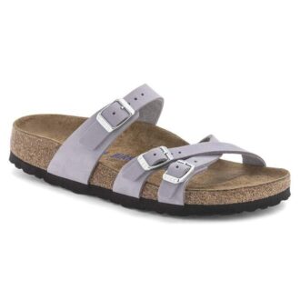 Soft Footbed FrancaN Pelle nabuk Purple Fog