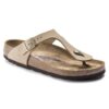 Soft Footbed Gizeh in pelle nabuk Soft Footbed Gizeh in pelle nabuk