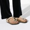 Soft Footbed Gizeh in pelle nabuk Soft Footbed Gizeh in pelle nabuk