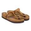 Soft Footbed Gizeh in pelle nabuk Soft Footbed Gizeh in pelle nabuk