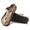 Soft Footbed Gizeh in pelle nabuk Soft Footbed Gizeh in pelle nabuk