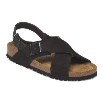 Soft Footbed Tulum in pelle scamosciata