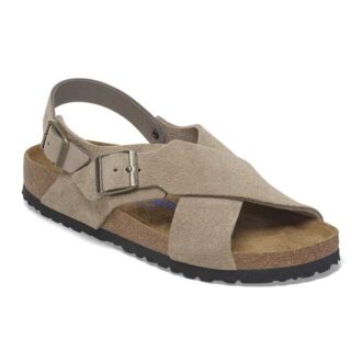 Soft Footbed Tulum in pelle scamosciata