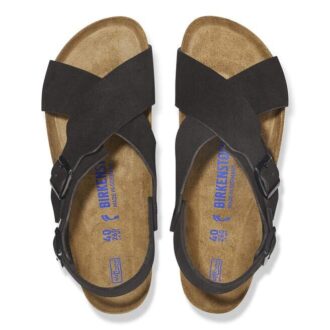 Soft Footbed Tulum in pelle scamosciata
