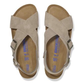 Soft Footbed Tulum in pelle scamosciata