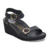 Soley Ring-Buckle in pelle nera