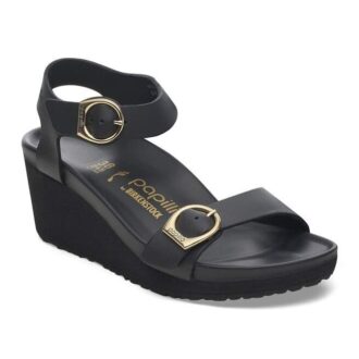 Soley Ring-Buckle in pelle nera