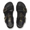 Soley Ring-Buckle in pelle nera