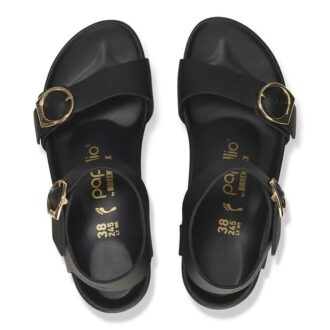 Soley Ring-Buckle in pelle nera