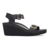 Soley Ring-Buckle in pelle nera