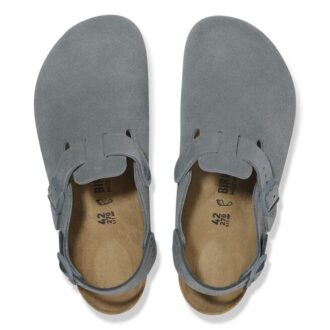 Tokio in pelle scamosciata Grigio basalto