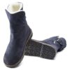 Uppsala in pelle scamosciata e montone blu navy Uppsala in pelle scamosciata e montone blu navy