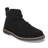 Uppsala Mid in pelle scamosciata e shearling
