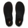 Uppsala Mid in pelle scamosciata e shearling