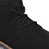 Uppsala Mid in pelle scamosciata e shearling