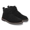 Uppsala Mid in pelle scamosciata e shearling